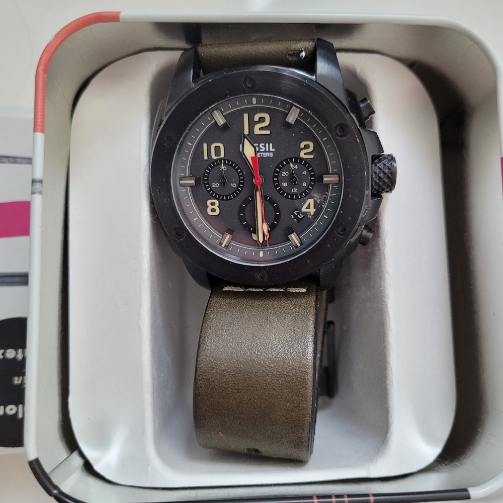 Fossil FS5000 men's chronograph watch